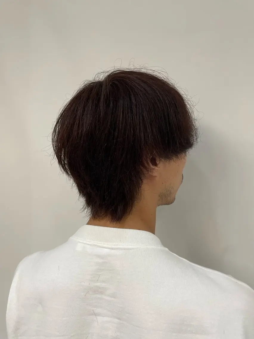 カラー メンズ 🐺メンズウルフ/ ✂️伊藤飛空のヘアスタイル