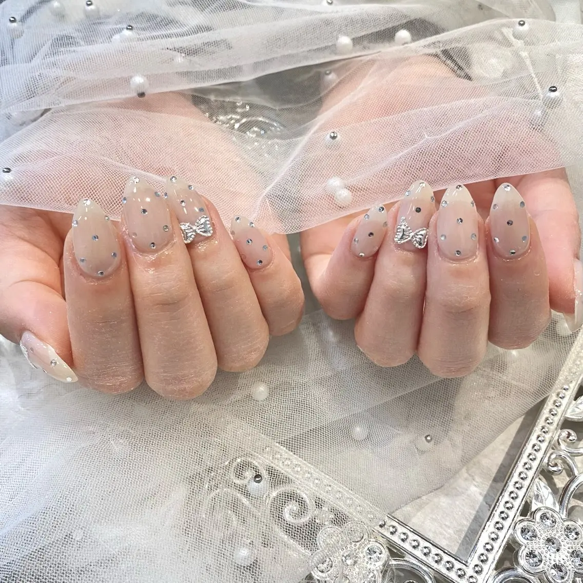 ネイル ハンドネイル Yveil 心斎橋店 hirokoのネイルデザイン