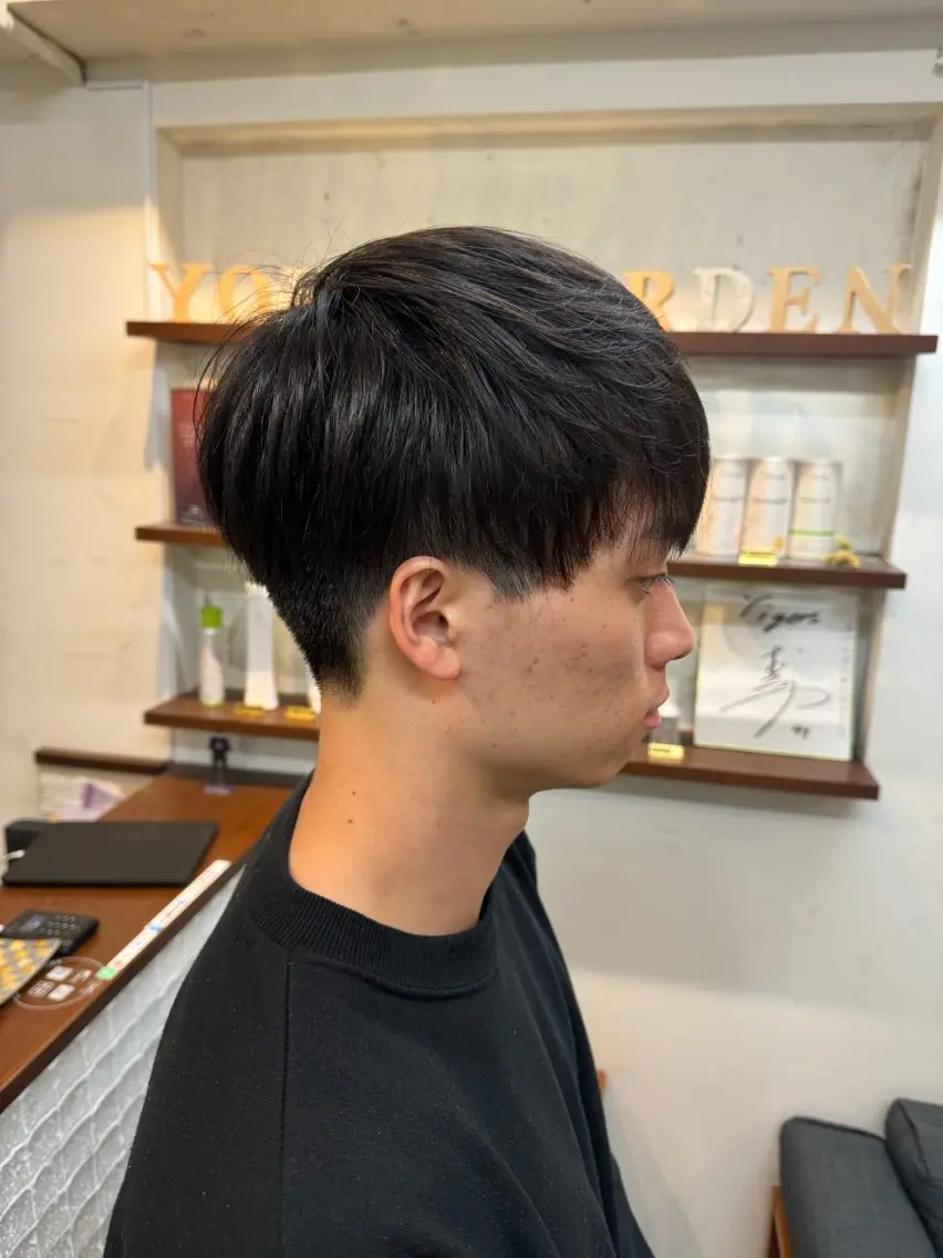 パーマ メンズ ストレートパーマ 内藤 さつきのヘアスタイル