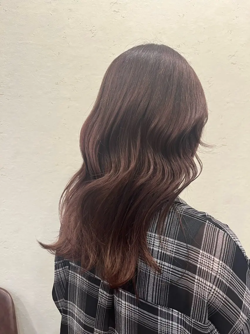 ロング カラー 阿部 翔一郎/暖色系カラーのヘアスタイル