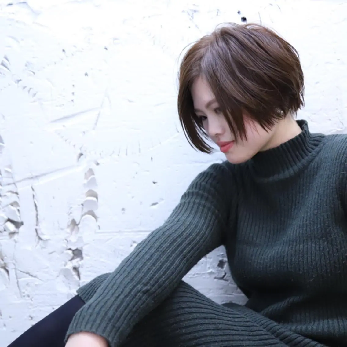 ショート カット ヘアカラー 中山 泰徳のヘアスタイル