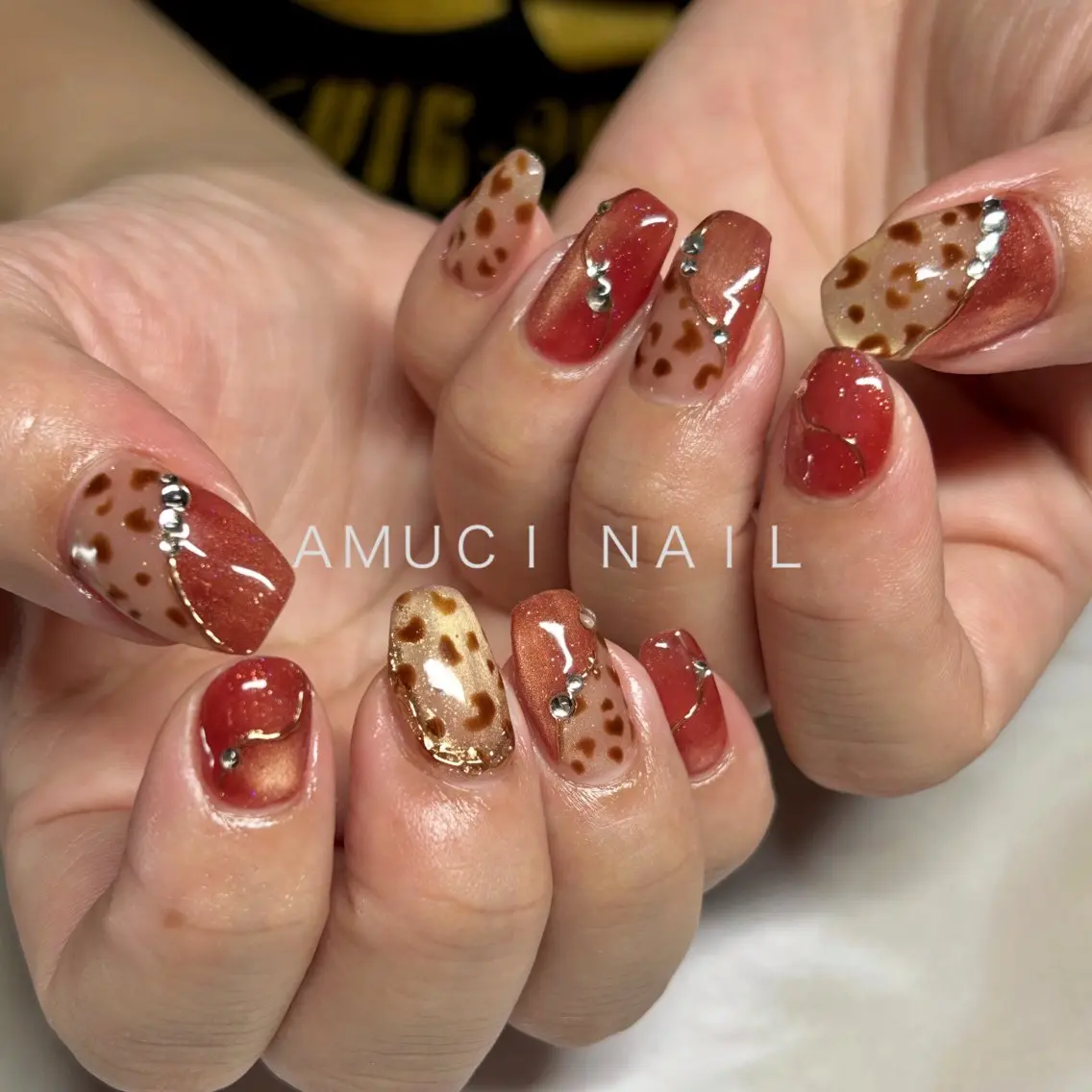 ネイル ハンドネイル AMUCI NAIL Shihomiのネイルデザイン