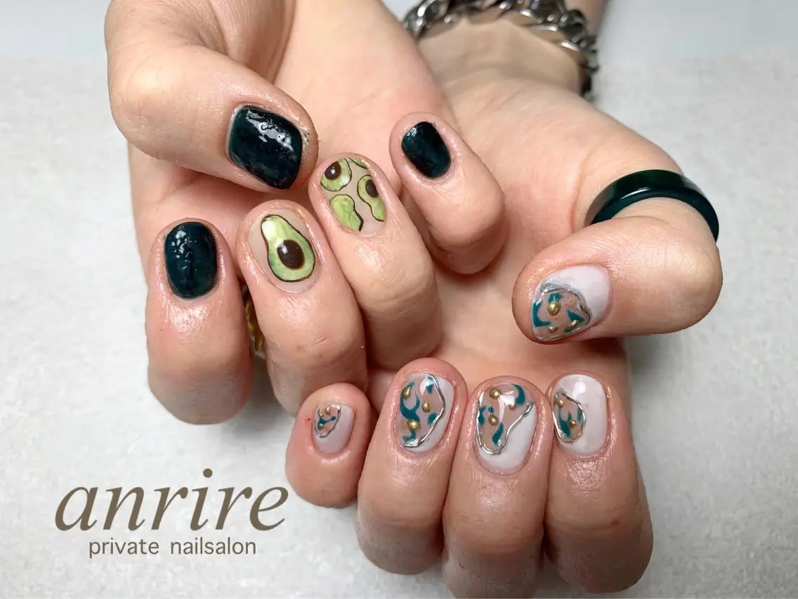 ネイル ハンドネイル nailsalon anrireのネイルデザイン