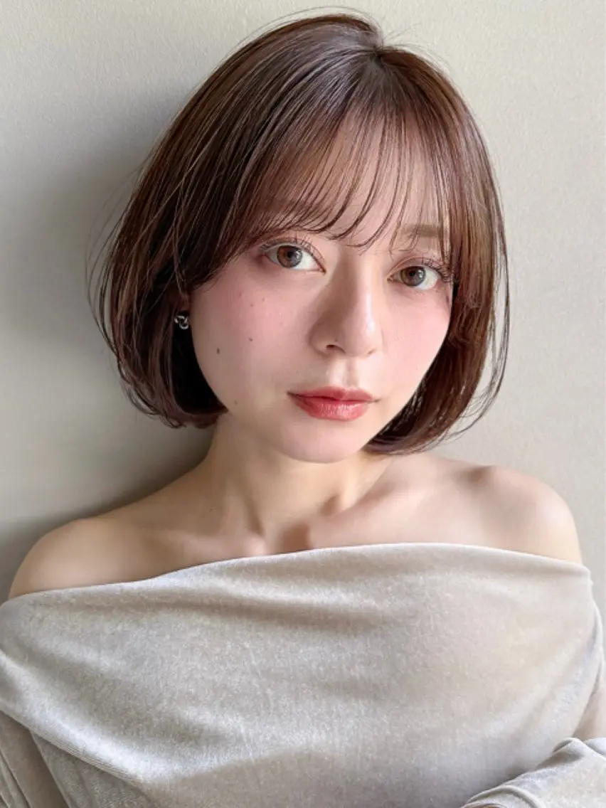艶カラー/ボブカット 【lyann】ゆきののヘアスタイル