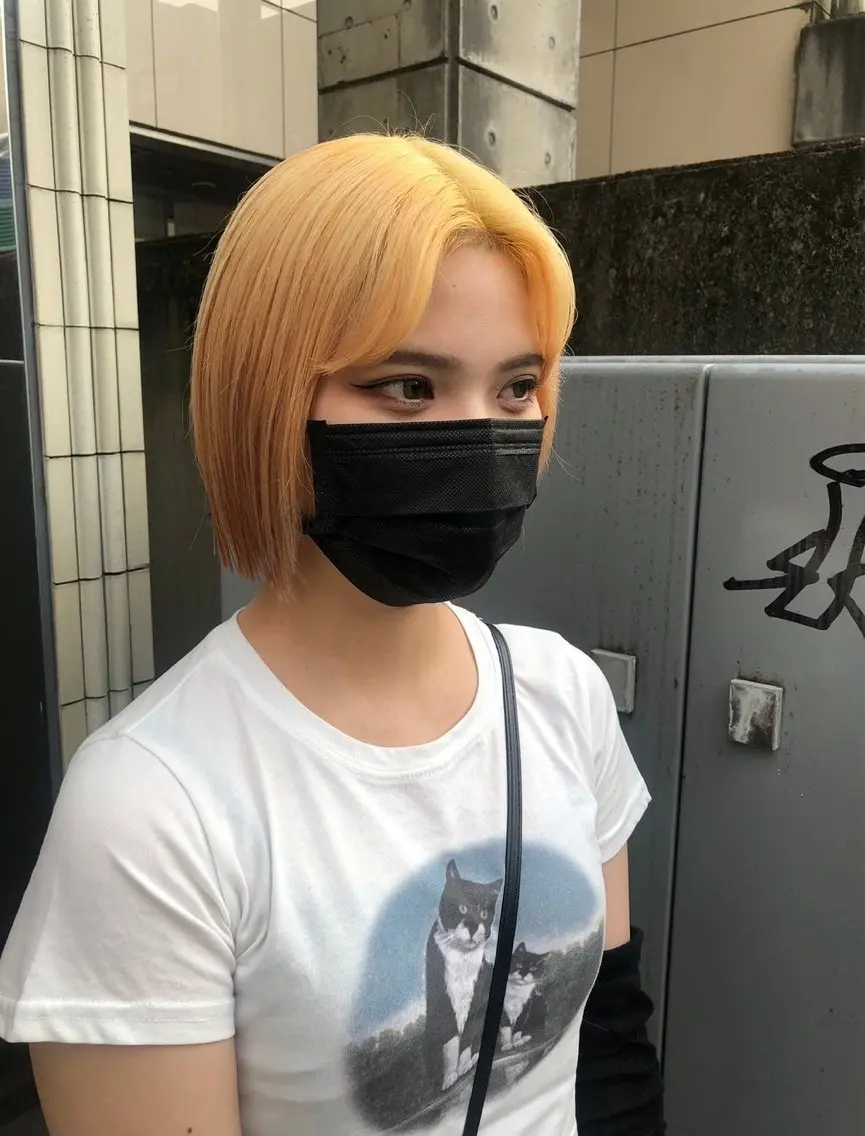 ショート カラー 無料ショートカット 募集中📛杏のヘアスタイル