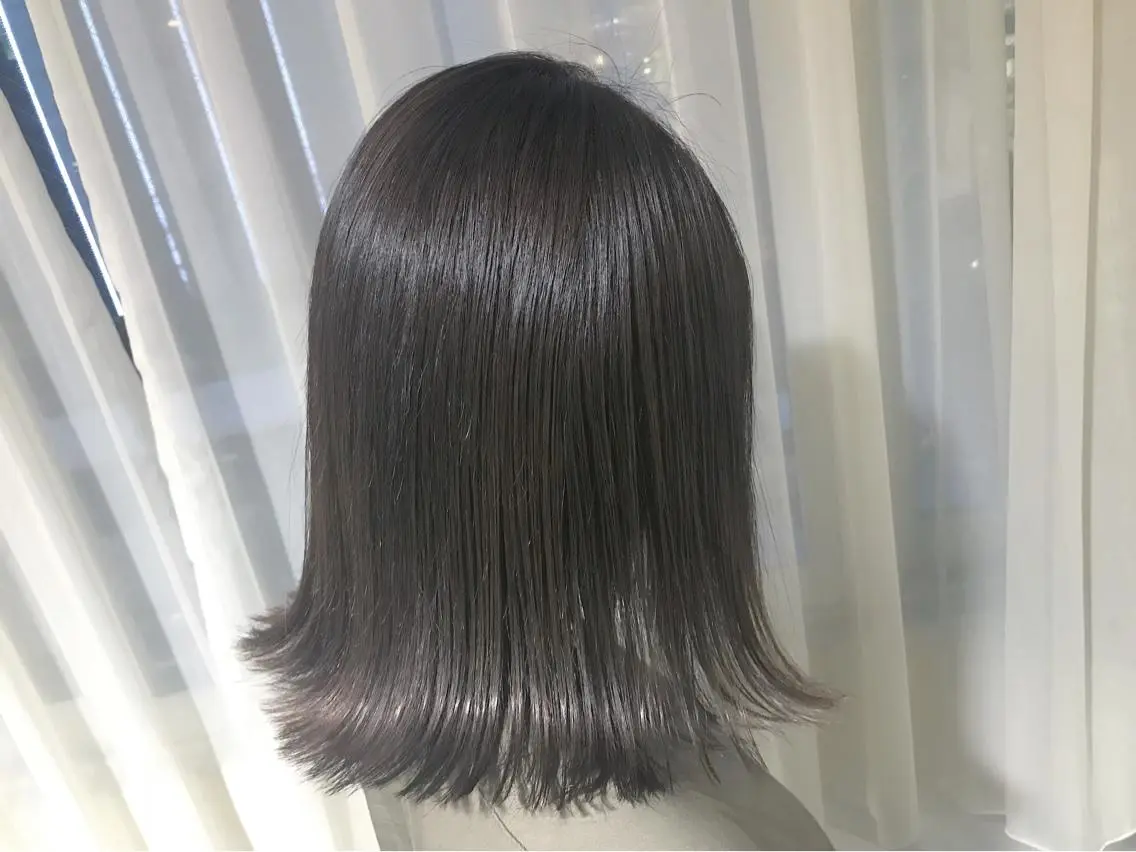 ドライカット+透明感イルミナカラー+3STEP毛髪補修ケラチントリートメントの写真