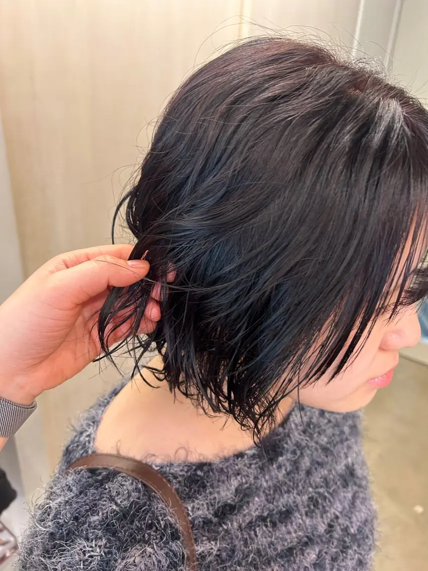 ショート カラー ヘアカラー kei 🧤⭐️🪐のヘアスタイル