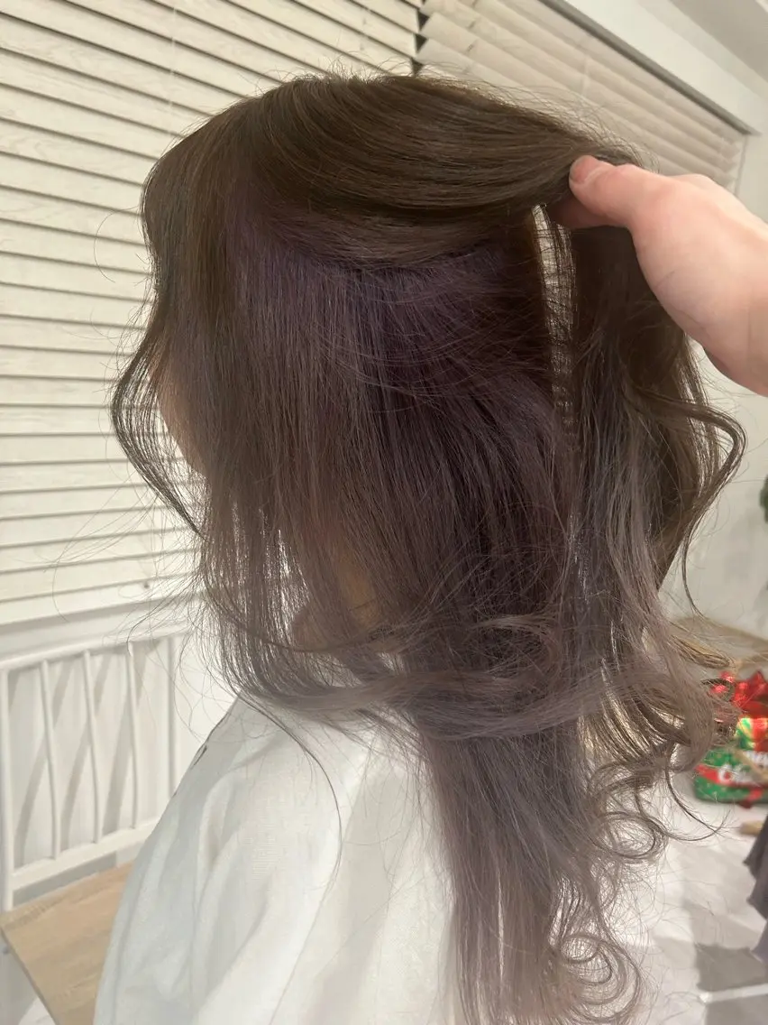 ロング カラー インナーカラー ラベンダーカラー ラベンダーピンク ピンクカラー 💙まこと💙艶 カラー(Rico)のヘアスタイル
