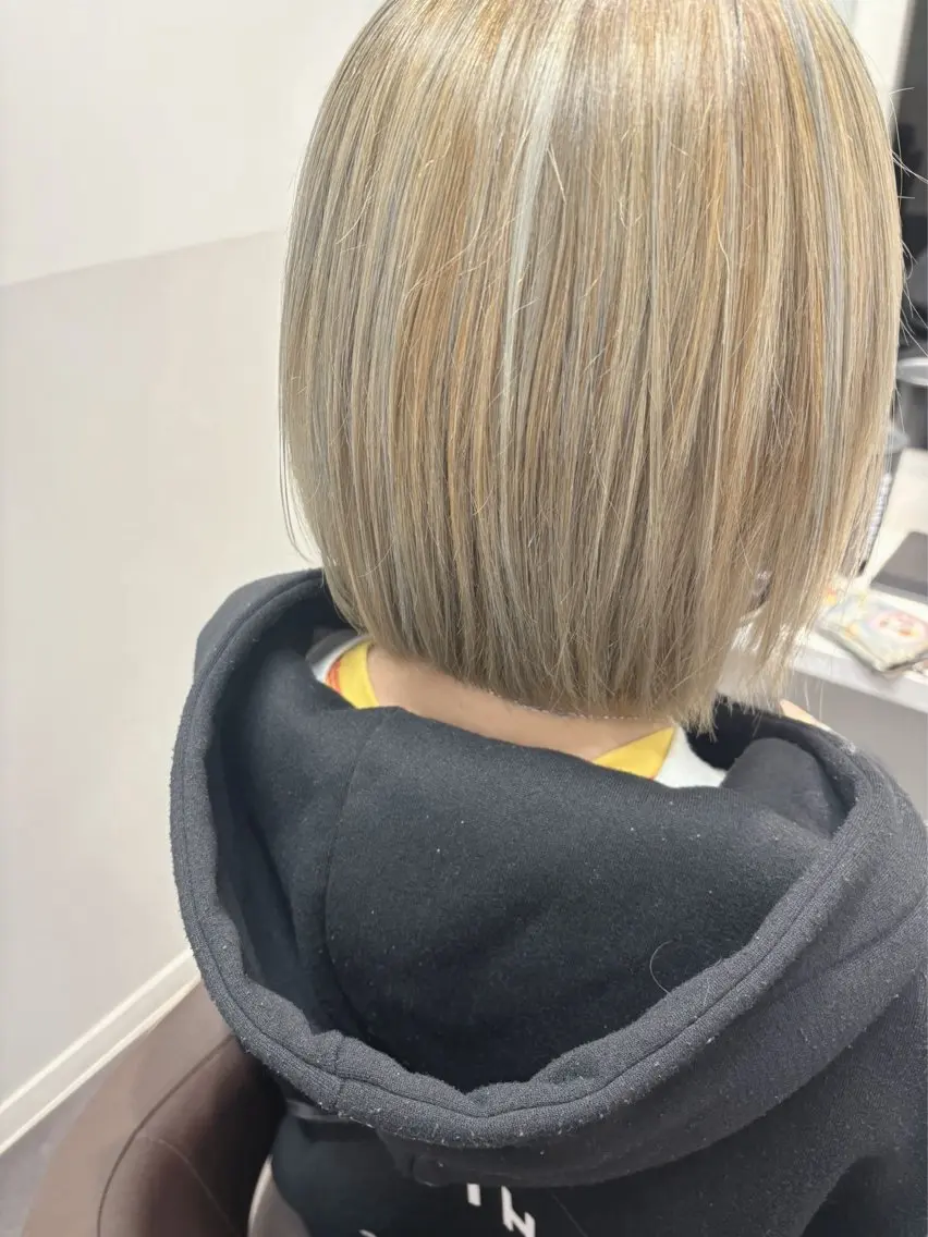 ミディアム カラー カット ヘアカラー Mina Akiyamaのヘアスタイル