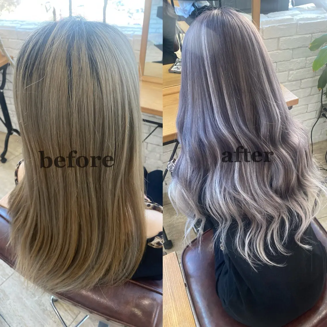 ミディアム ヘアカラー エクステ belle   / kaede🍁のヘアスタイル