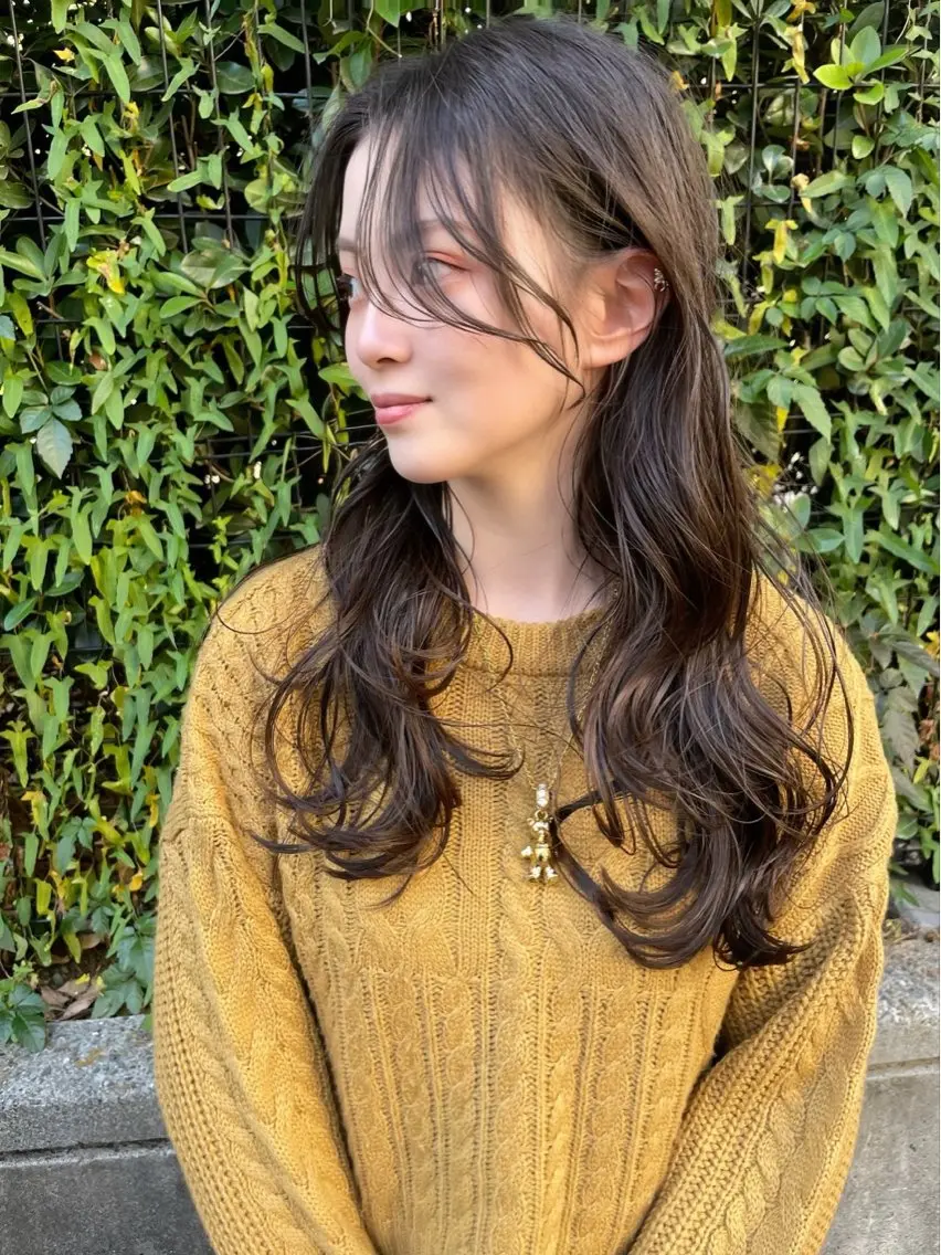 ロング 平 一裕のヘアスタイル