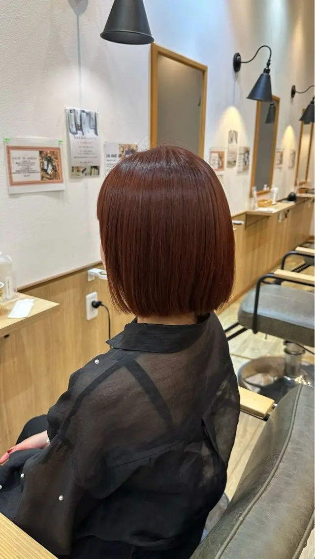 ショート カラー ヘアカラー 山田 響也のヘアスタイル