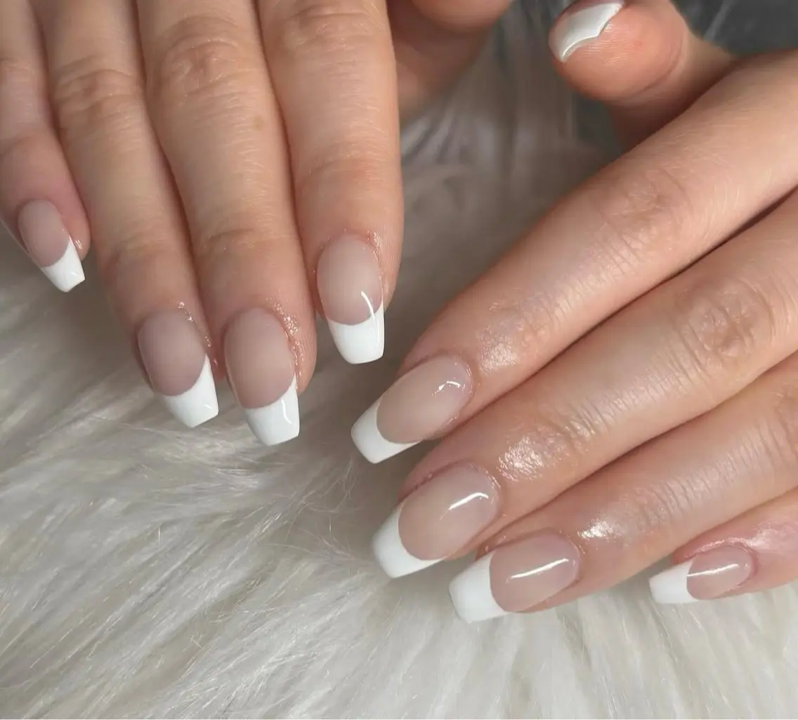 ネイル 韓国ネイル 持ち込み ニュアンスネイル ネイルチップ ハンドネイル TABI ANA.CHUOのネイルデザイン