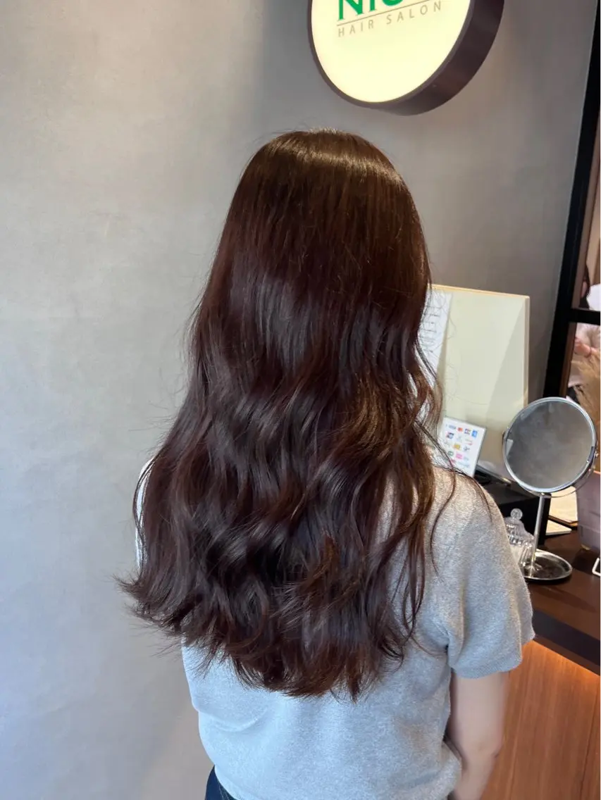 ロング ロング 小山 優香のヘアスタイル