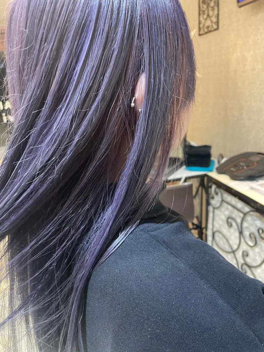 ロング カラー horie mayaのヘアスタイル