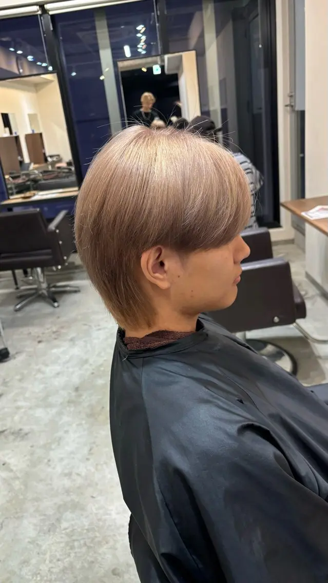 🇰🇷メンズ限定💈カット+ニュアンスパーマ+トリートメント💈の写真