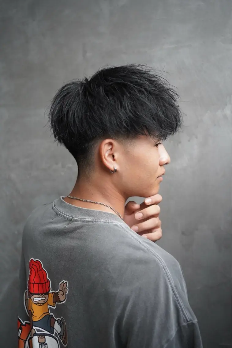 メンズ 刈り上げ 大久保 天翔のヘアスタイル