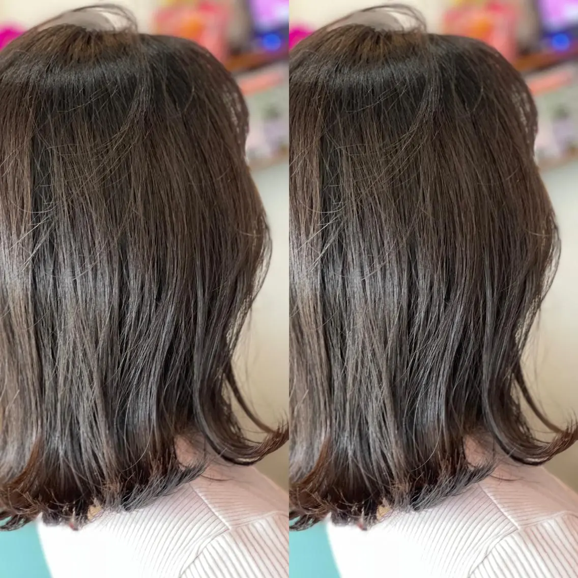 セミロング Snaly カラー特化ページのヘアスタイル