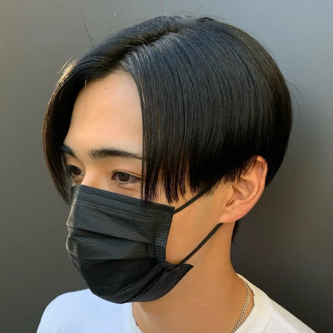 ミディアム パーマ ヘアアレンジ メンズ fifth 石川 凪のヘアスタイル