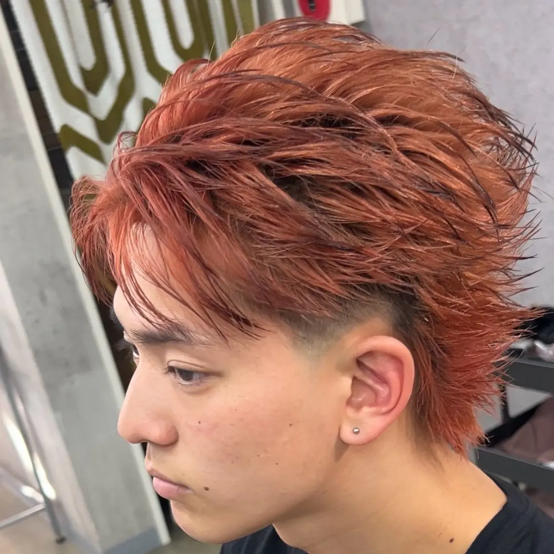 ショート カラー メンズ カラー特化/海外系/ ハイライト/豊閃のヘアスタイル