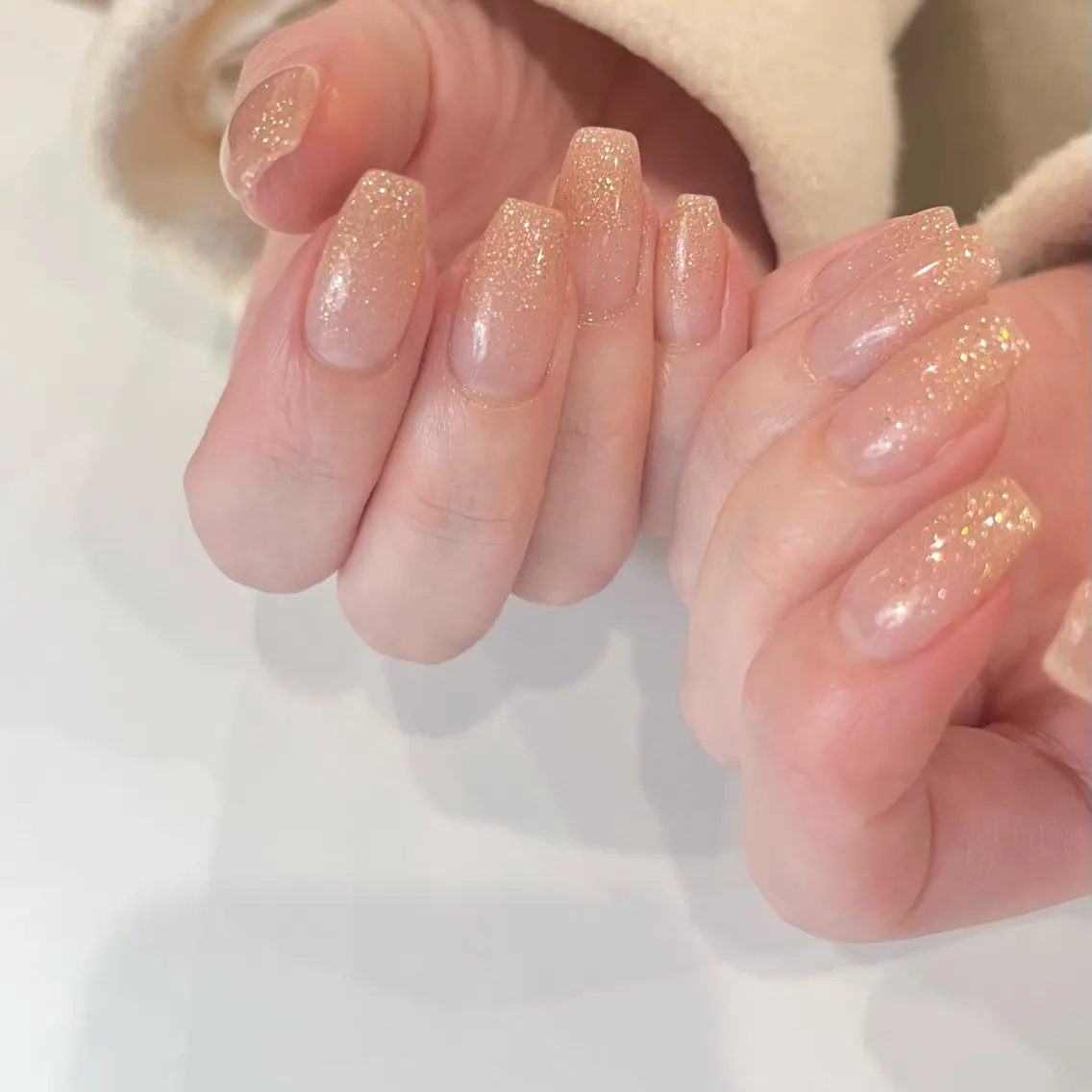 mix🆗🤍ワンカラー/ラメグラデ✨(オフあり)の写真