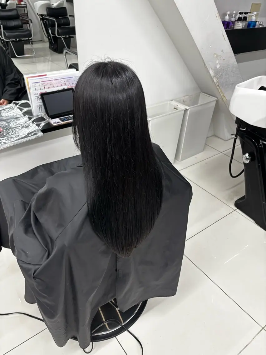 ロング カラー カラーモデル募集♩ ALIVEりんのヘアスタイル