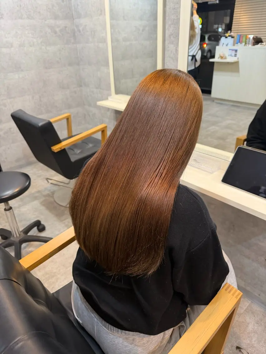 カラー 内藤　暖 La luna大宮のヘアスタイル