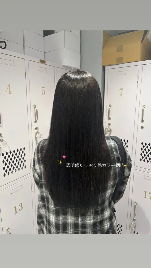 カラー cocoyu / 艶カラー🪽‪のヘアスタイル