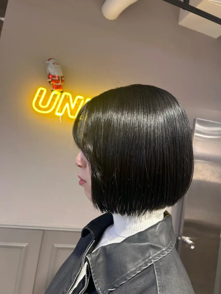 ミディアム カラー パーマ ヘアアレンジ メンズ キッズ ブリーチなしカラー/ ブラウン/レイヤーのヘアスタイル