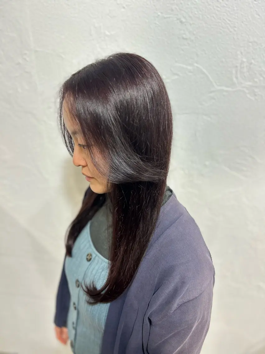 カラー ヘアカラー ま あのヘアスタイル