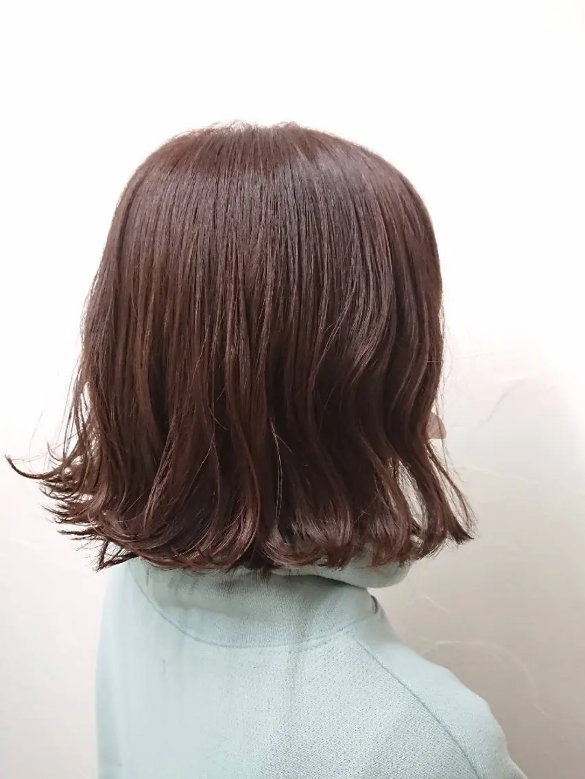 ミディアム カラー ヘアカラー 美髪・女性の育毛特化  中村えりかのヘアスタイル