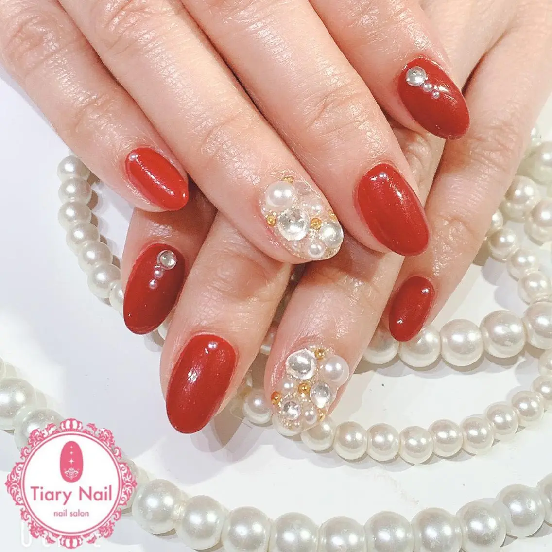 ネイル 桜ネイル クリアネイル フットネイル ジェルネイル キラキラネイル 💗🪽Tiary Nail🪽💗のネイルデザイン