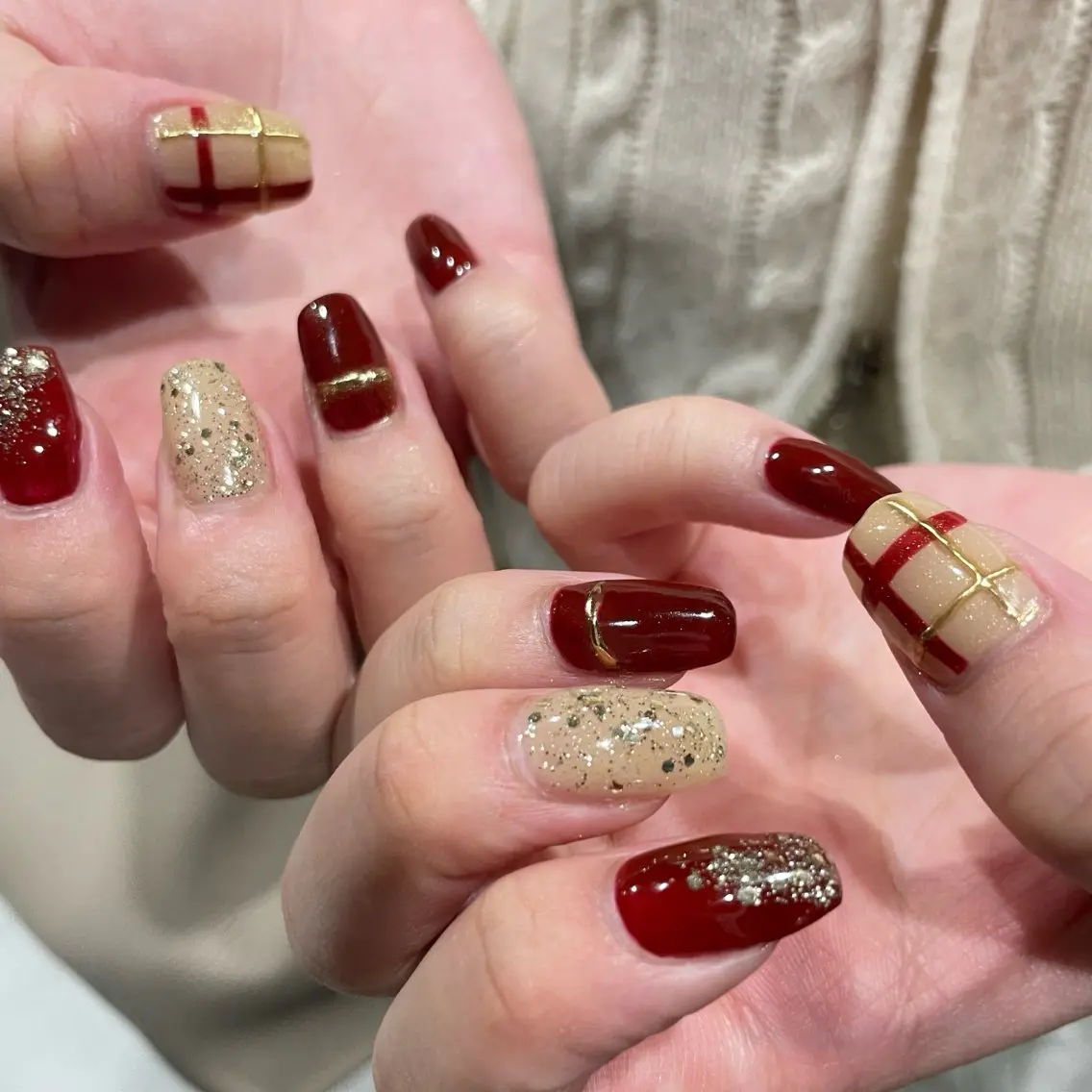 ネイル ハンドネイル Qmu nail まりなのネイルデザイン