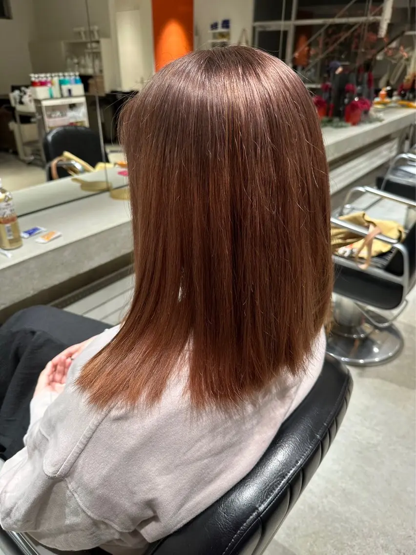 ミディアム リコ🩵 ショートカットのヘアスタイル
