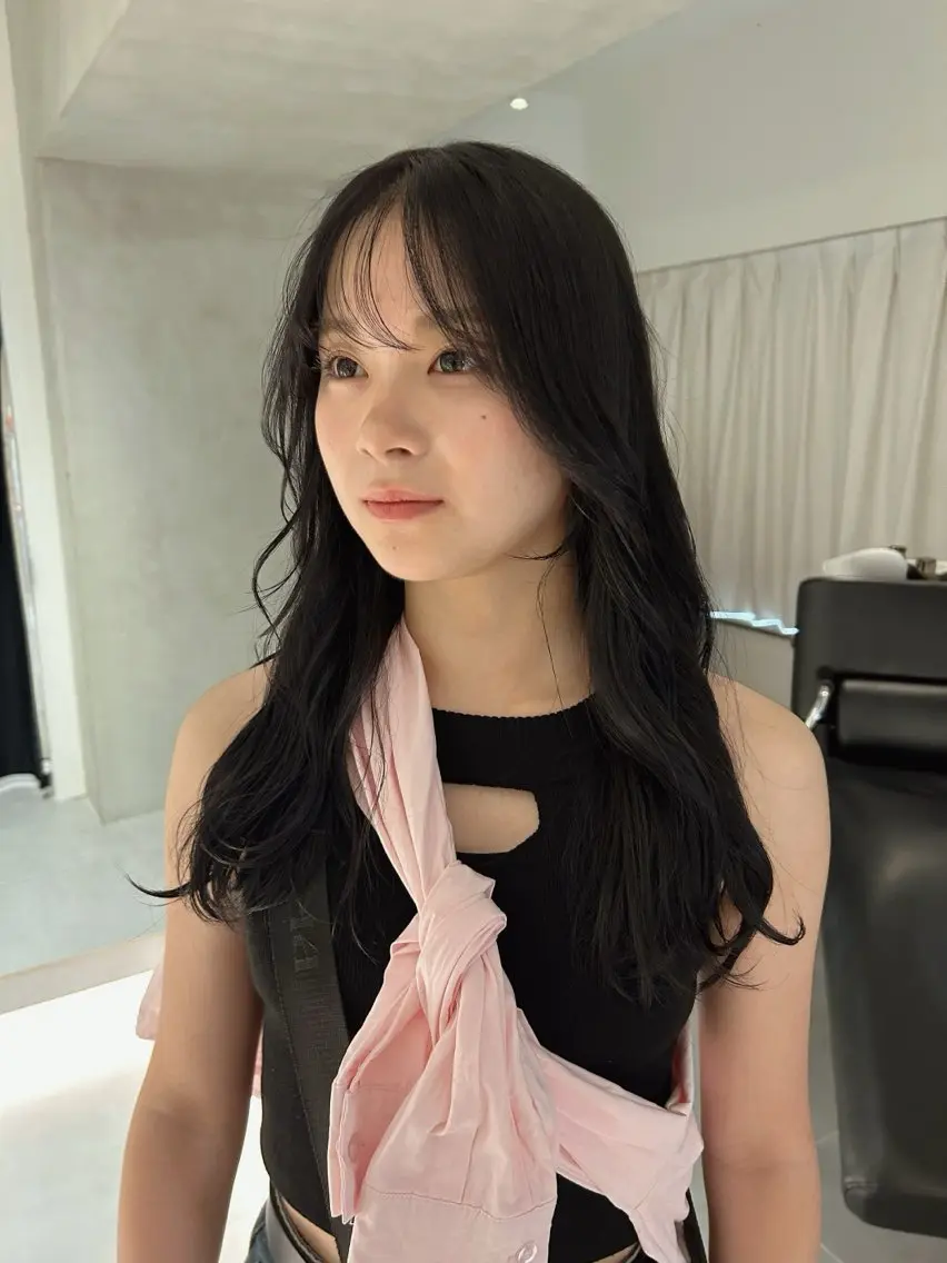 ロング カラー 🪞透け感&韓国ヘア 🪞honokaのヘアスタイル