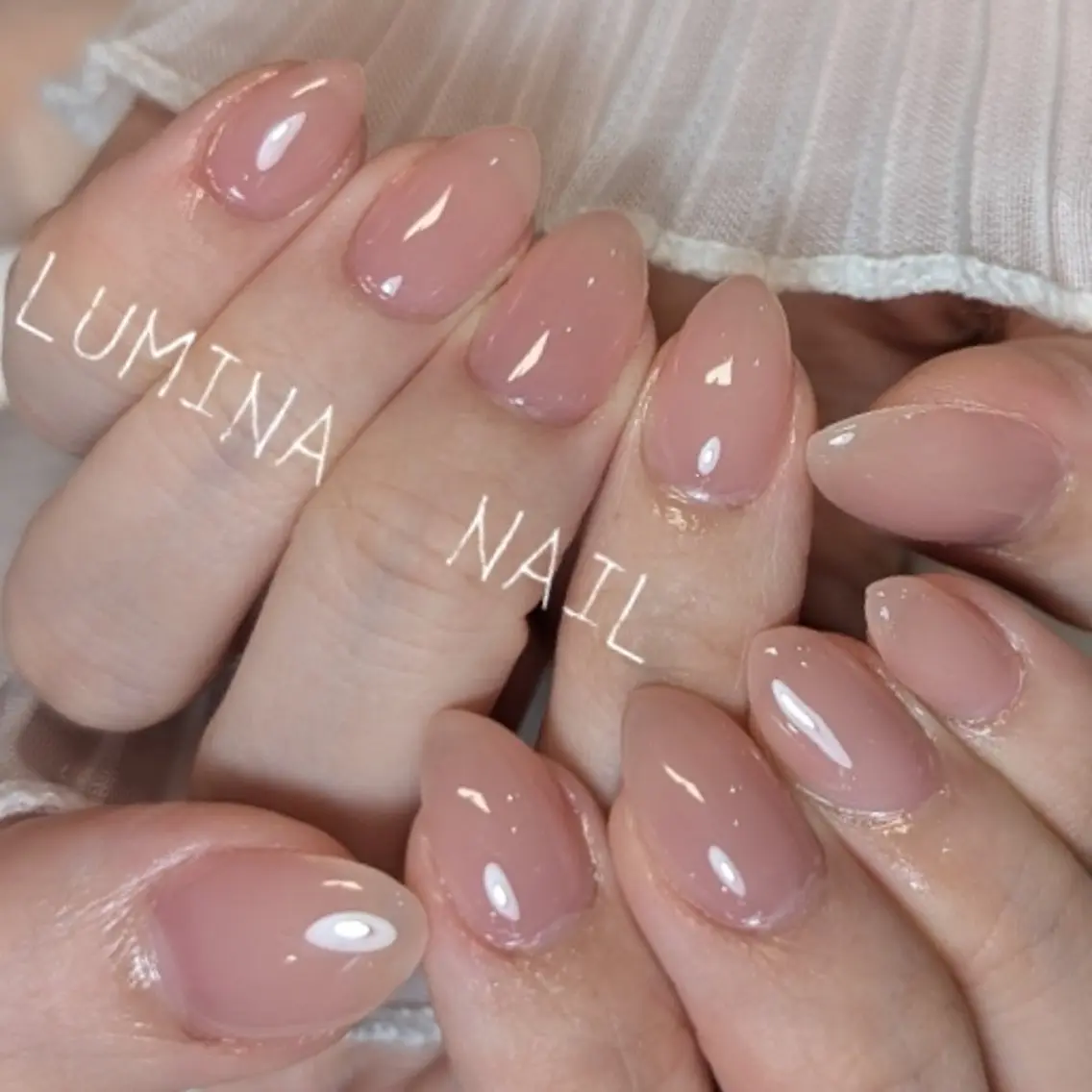 ミディアム LUMINA NAIL渋谷店のネイルデザイン