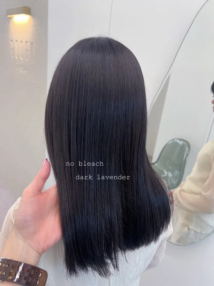 ミディアム カラー ハイライトカラー ハイライト カット ヘアカラー トリートメント 美髪矯正/シークレッ トハイライト🤍りさのヘアスタイル