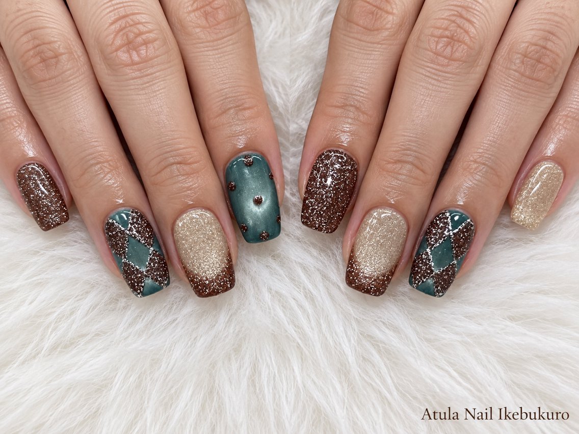 ネイル ハンドネイル Atula nail Momoのネイルデザイン