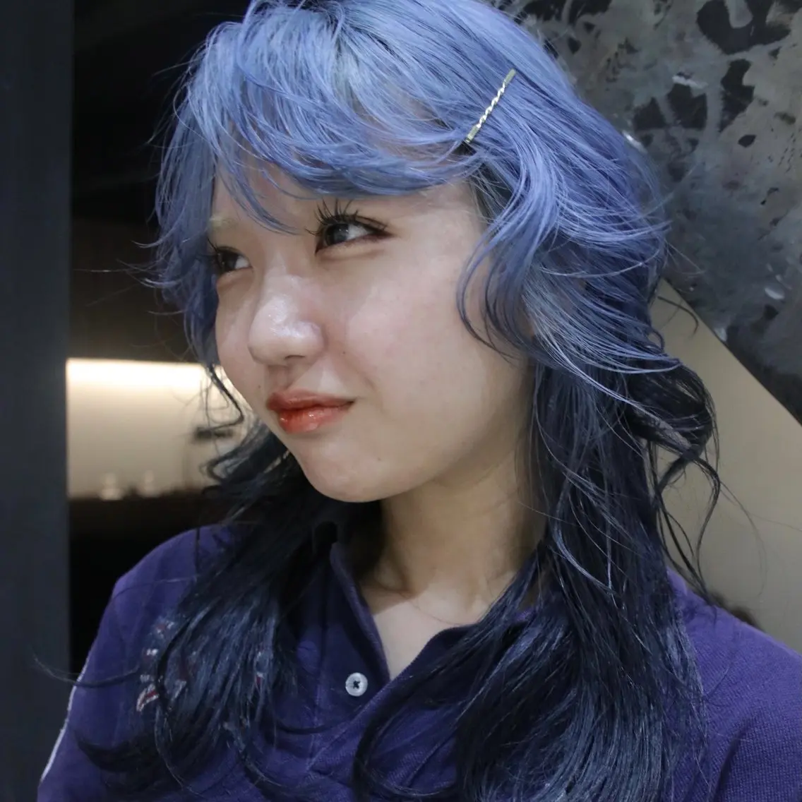 カラー ハイトーン/名駅 ここなのヘアスタイル