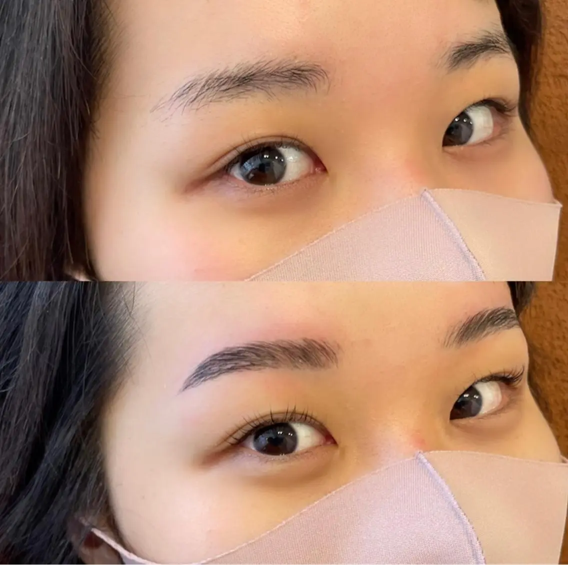 【メイク時短に◎】まつ毛パーマ×眉毛wax💖💖の写真