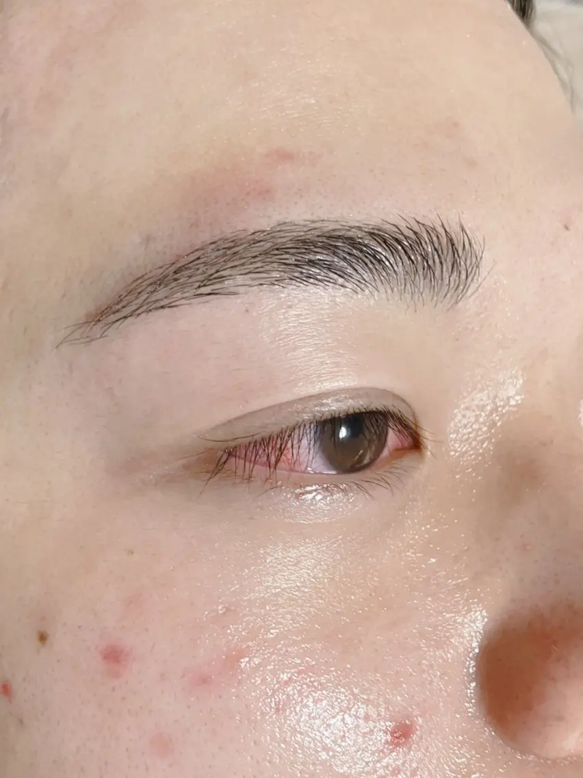 メンズ ワックス脱毛 眉カット その他(アイブロウ) 目元専門サロン SORAのマツエク・マツパデザイン