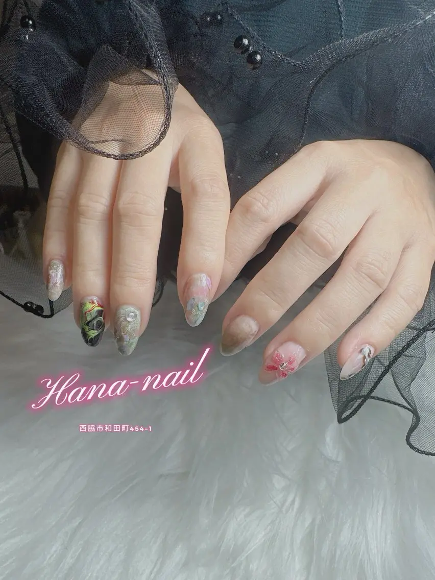 ネイル ハンドネイル HANA NAILのネイルデザイン
