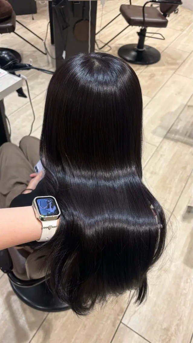 ロング カット ヘアカラー nozomi ‎‎🤍のヘアスタイル