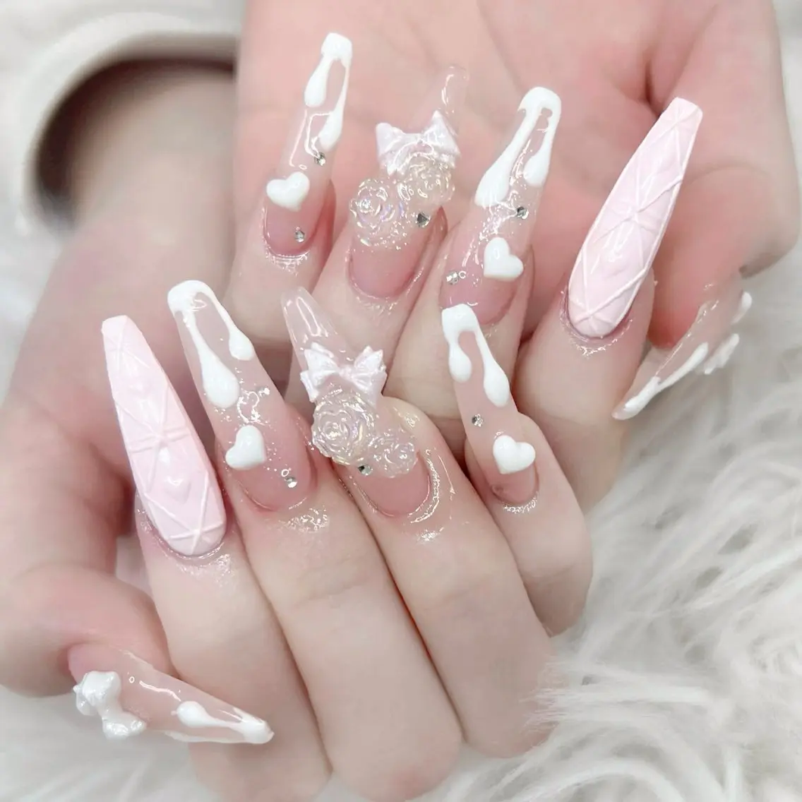ネイル ハンドネイル ANH NAIL ゴテゴテ専門店💎のネイルデザイン
