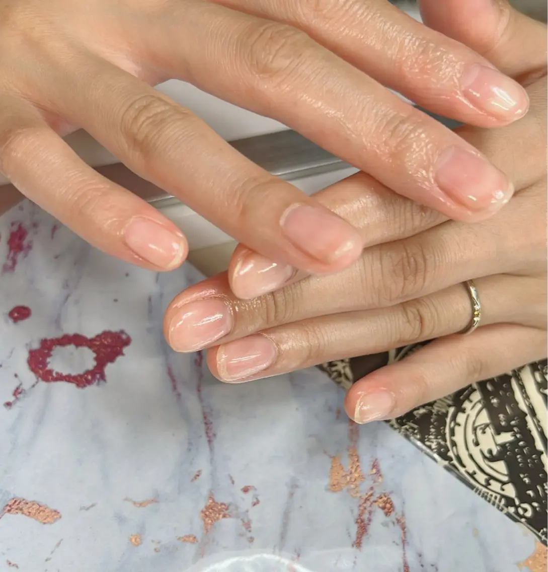 ネイル クリアネイル ジェルネイル K ERI.のネイルデザイン