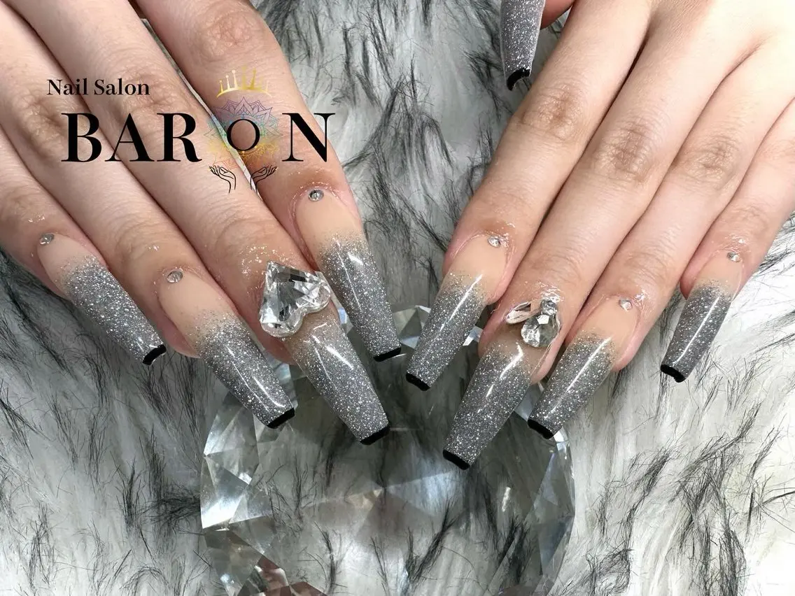 ネイル 持ち込み スカルプネイル ♛BARON♛ YURAのネイルデザイン
