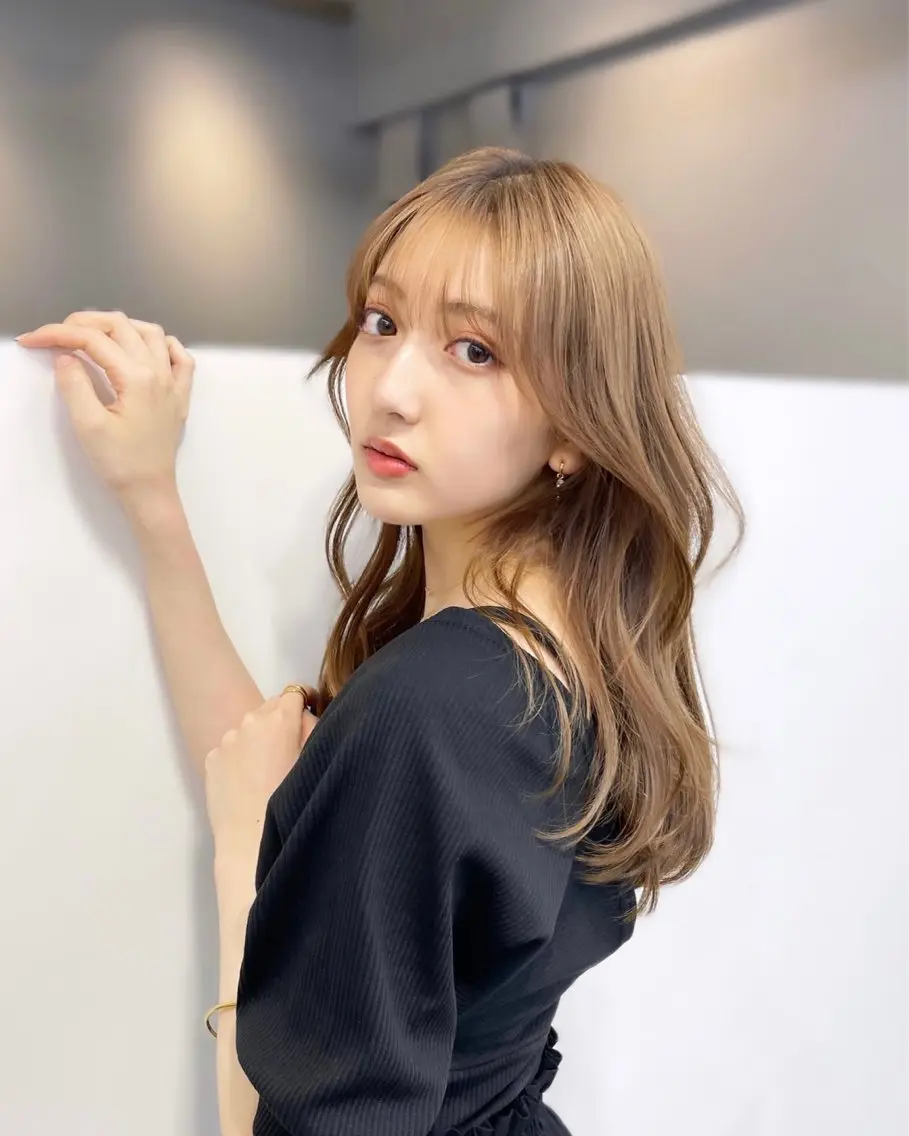 ミディアム カラー カット ヘアカラー トリートメント 🦋韓国系指名No1 店長/圓山 祐也🦋のヘアスタイル