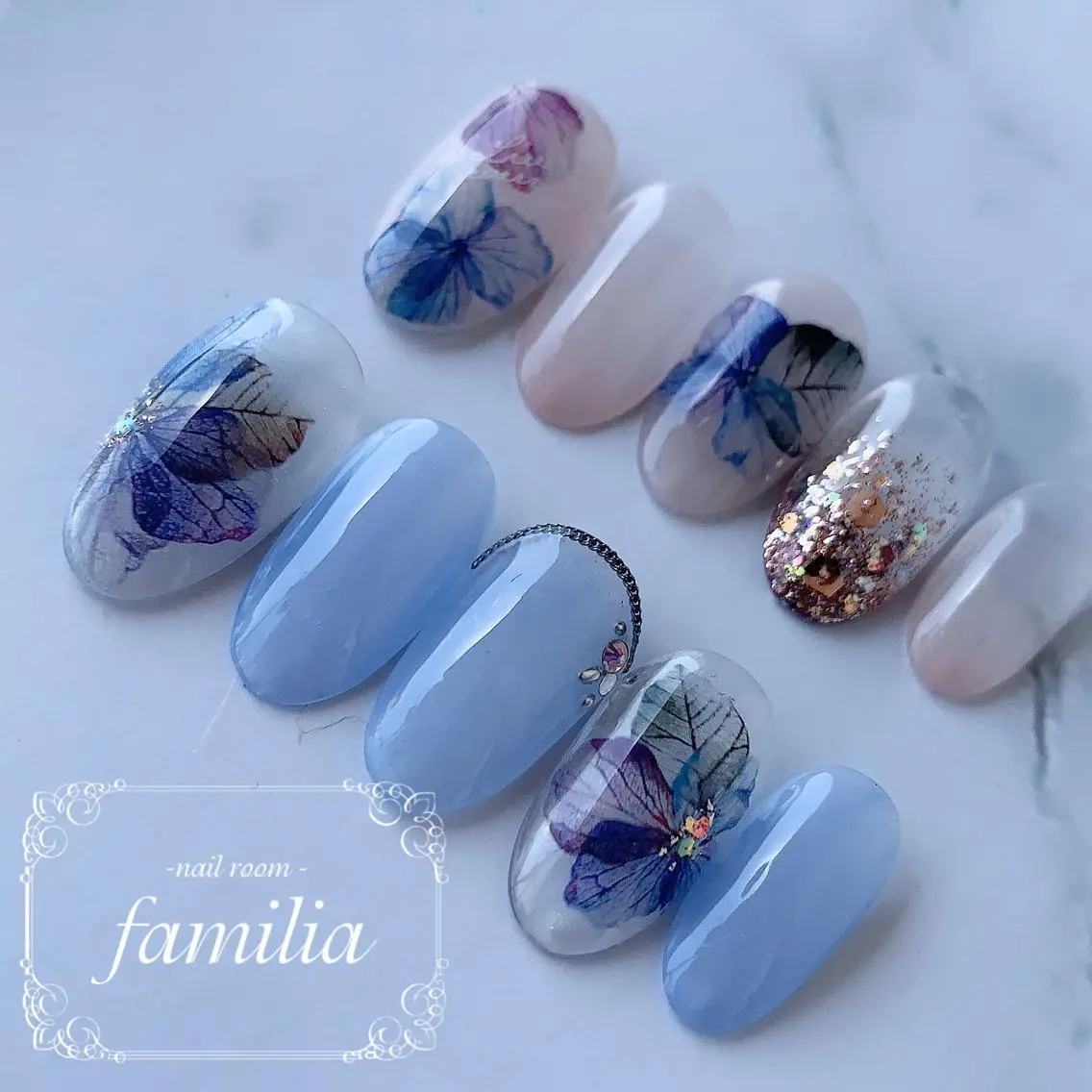 ネイル ハンドネイル -nailroom- familiaのネイルデザイン