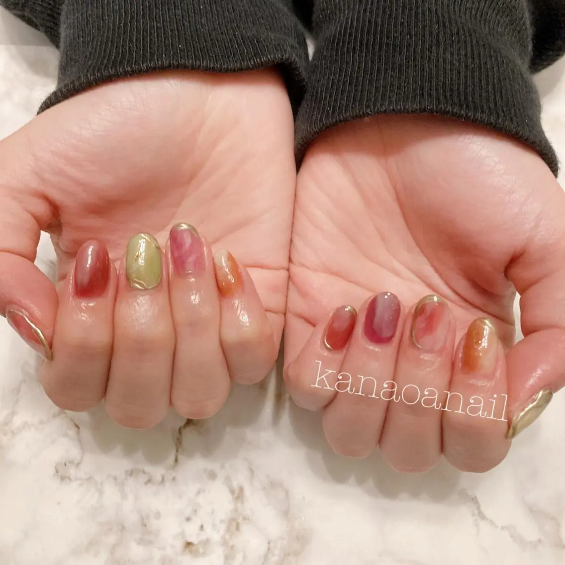 ネイル 地爪育成💅 kanaoanailのネイルデザイン