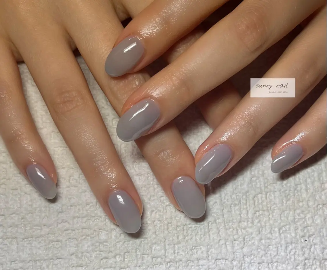 ネイル ワンカラーネイル sunny nailのネイルデザイン